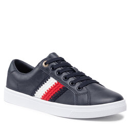 Tommy Hilfiger Sneakersy Tommy Hilfiger Corporate Cupsole Sneaker FW0FW06457 Desert Sky DW5