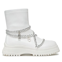 DeeZee Botki DeeZee WS5271-01 Biały