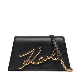 KARL LAGERFELD Дамска чанта KARL LAGERFELD 240W3005 Black/Gold