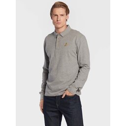 Brave Soul Brave Soul Polo marškinėliai MLT-412WASHINGTN Pilka Slim Fit