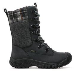 

Снігоходи Keen Greta Tall Boot Wp 1026598 Black/Black Plaid, Чорний