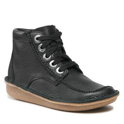 Clarks Stiefeletten Clarks Funny Cedar 261738844 Black Leather