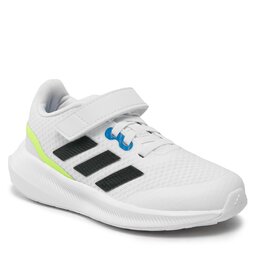 adidas Pantofi adidas RunFalcon 3.0 Elastic Lace Top Strap Shoes IG7279 Ftwwht/Cblack/Broyal
