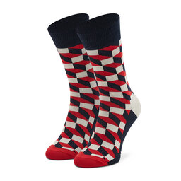 Happy Socks Hohe Unisex-Socken Happy Socks FIO01-6550 Bunt