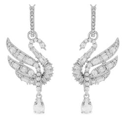 Swarovski Сережки Swarovski Swan 5723388 Срібний