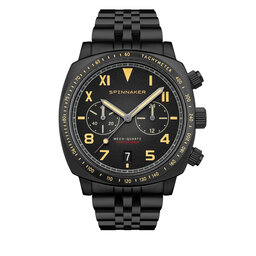 Spinnaker Klocka Spinnaker Hull California Chrono SP-5092-44 Black/Black
