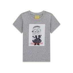 Guess Jeans Guess Jeans T-Shirt N6YI27 K6651 Grau Regular Fit