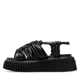 

Босоніжки AGL Alice Flatform D642072PQKE1581013 Nero, Чорний