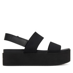 Calvin Klein Jeans Sandále Calvin Klein Jeans Flatform Sandal Sling In YW0YW01788 Čierna