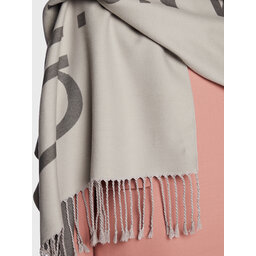 

Шаль Calvin Klein Fringes K60K607322 Gry PAA, Сірий