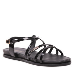 Les Tropeziennes Sandale Les Tropeziennes Carryola C063057 Black Patent