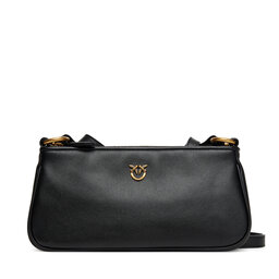 PINKO Handtasche PINKO Half Moon Baguette Mini AI 25-26 PLTT 105069 A0QO Schwarz