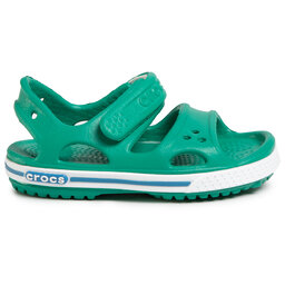 

Босоніжки Crocs Crocband II Sandal Ps 14854 Deep Green/Prep Blue, Зелений