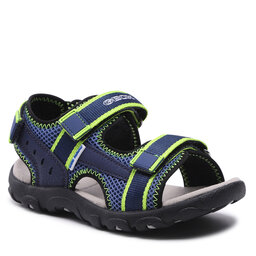 Geox Basutės Geox J S.Strada A J1524A 014CE C4052 S Dk Blue/Lime
