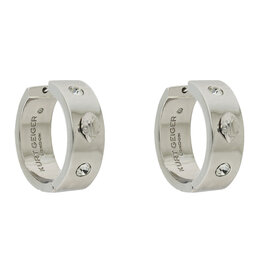 Kurt Geiger Cercei Kurt Geiger Metal Eagle Hoops 8840363429 Silver