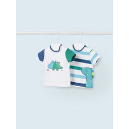 Mayoral Mayoral 2er-Set T-Shirts 1002 Bunt