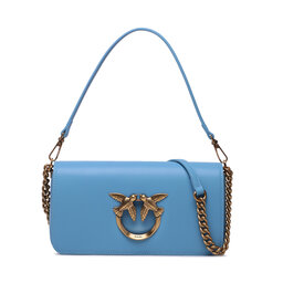 Pinko Handtasche Pinko Love Click Baguette Mini PE 23 PLTT 100068 A0F1 Light Blue E42Q