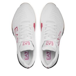 

Снікерcи EA7 Emporio Armani X8X079 XK203 S878 Op.Wht/Gan/Pink/Silv, Білий