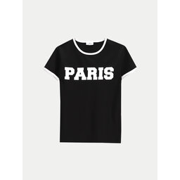 Coccodrillo Coccodrillo T-Shirt WC5143231VGA Μαύρο Regular Fit