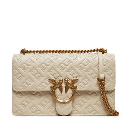 PINKO Borsetta PINKO Love One Classic Dc AI 24-25 PLTT 100941 A1YB Écru