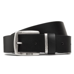 

Чоловічий ремінь BIG STAR HH674106 Black, Чорний