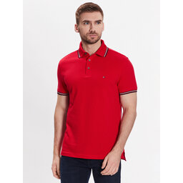 Tommy Hilfiger Tommy Hilfiger Pólóing 1985 Rwb Tipped MW0MW30750 Piros Slim Fit