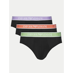 Emporio Armani Underwear Emporio Armani Underwear Σετ σλιπ 3 τμχ. EM000258 AF10779 MC061 Μαύρο