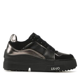 

Снікерcи Liu Jo Hero 15 BF2163 PX313 Black/Gun Mi S1078, Чорний