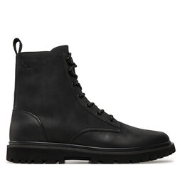 Calvin Klein Jeans Чоботи Calvin Klein Jeans Eva Boot Mid Laceup Rebellious YM0YM01071 Чорний