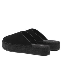 

Еспадрильї Calvin Klein Jeans Flatform Rope Mule Su Con YW0YW00986 Black BDS, Чорний