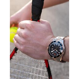 

Годинник Swiss Alpine Military Diver 7040.1157 Silver, Срібний
