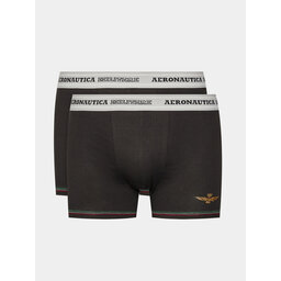 Aeronautica Militare Aeronautica Militare 2er-Set Boxershorts AM1UBX004 Schwarz