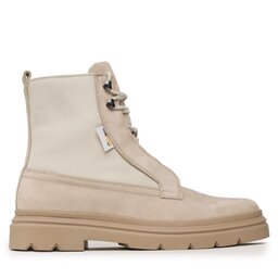 

Чоботи Calvin Klein Lace Up Boot Mix HM0HM00942 Feather Gray ABY, Бежевий