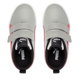 

Снікерcи Puma Courtflex V2 V Ps 371543-32 Cool Light Gray/Active Red, Сірий