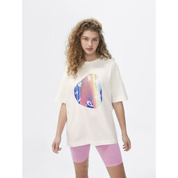 Sprandi Sprandi Camiseta SP22-TSD102 Blanco Relaxed Fit