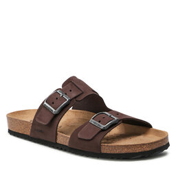 Geox Șlapi Geox U Sandal Ghita B U159VB 00032 C6024 Dk Coffee