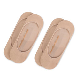 Tommy Hilfiger Moteriškų pėdučių komplektas (2 poros) Tommy Hilfiger 343025001 Smėlio