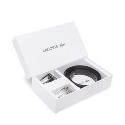 Lacoste Cintura da uomo Lacoste RC4050 Black/Brown 371