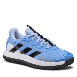 adidas Boty adidas SoleMatch Control Clay Court Tennis Shoes HQ8442 Modrá