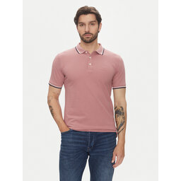 Lindbergh Lindbergh Polo marškinėliai 30-404010 Rožinė Relaxed Fit