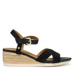 Geox Espadrilles Geox D Ischia Corda D55HHB 00020 C9999 Schwarz