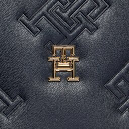 

Сумка Tommy Hilfiger Th Refined Tote Mono AW0AW15726 Space Blue DW6, Cиній