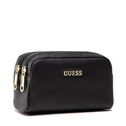 

Косметичка Guess Vanille Double Zip PWVANI P2173 BLA, Чорний