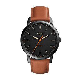 Fossil Sat Fossil The Minimalist 3H FS5305 Brown/Black