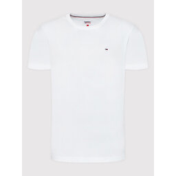 Tommy Jeans Tommy Jeans Póló DM0DM04411 Fehér Slim Fit