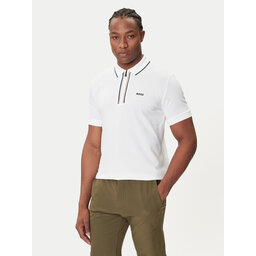 BOSS BOSS Polo Philix 50544450 Blanco Slim Fit