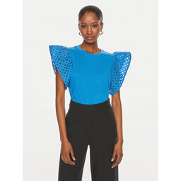 United Colors Of Benetton United Colors Of Benetton Camiseta 3S6HD107C Azul Regular Fit