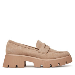 DeeZee Loafersy DeeZee 8-124-1 Beżowy
