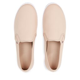 

Кросівки Tommy Hilfiger Canvas Slip-On Sneaker FW0FW07806 Misty Blush TRY, Бежевий