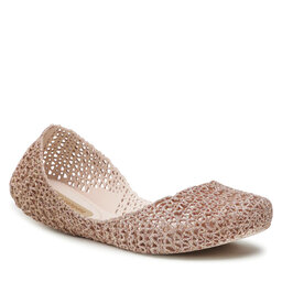 Melissa Baleriny Melissa Campana Papel VII Ad 31512 Beige/Glitter 52326